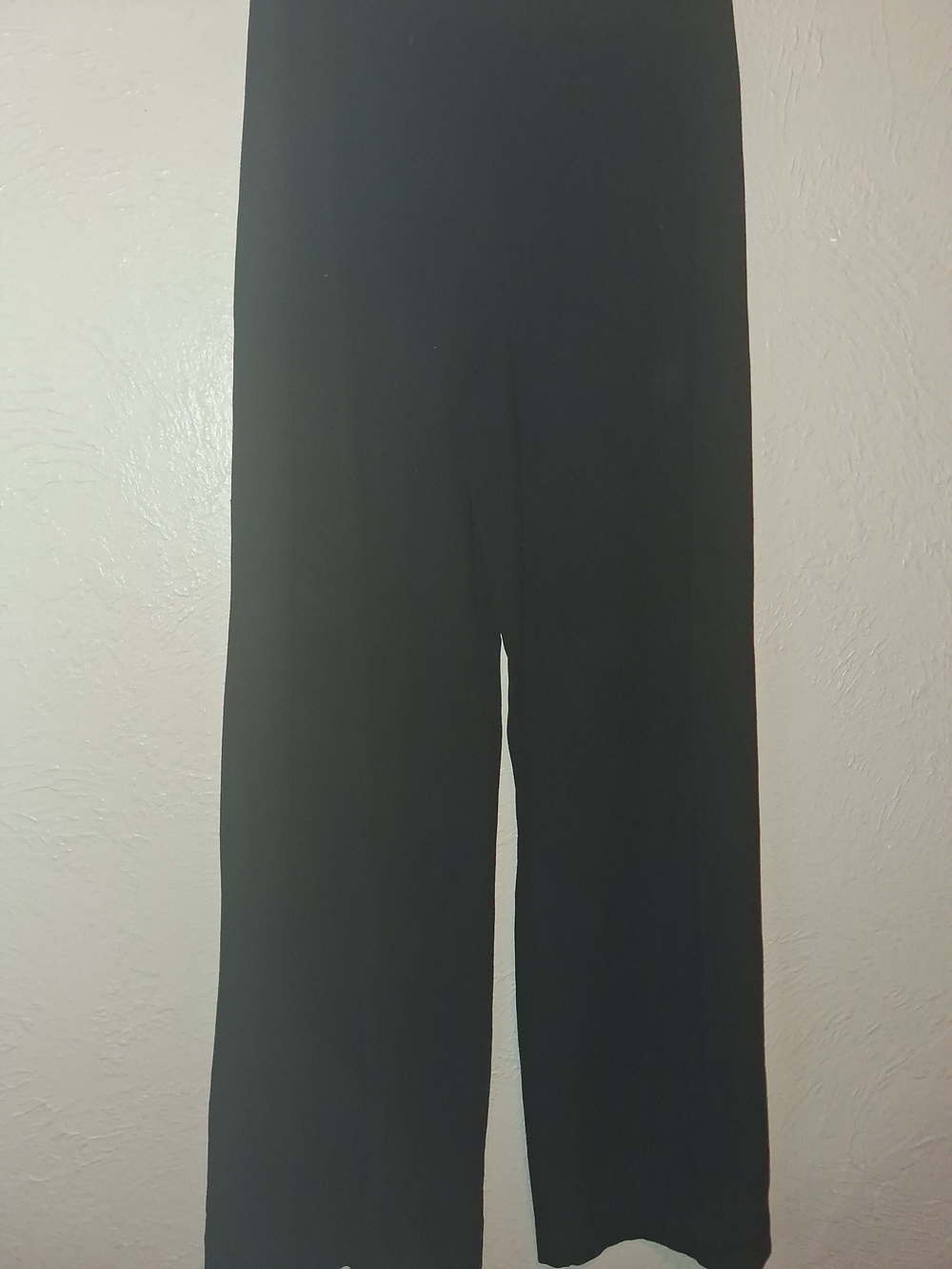 J. Jill Black Wide-Leg Pull-On Pants